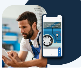 Deliver competency based training to employees directly from their smartphones.