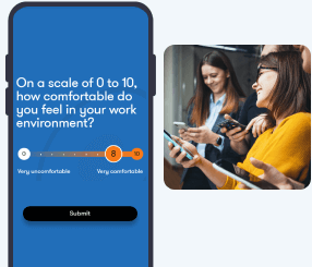 Measure employee engagement in just a few taps